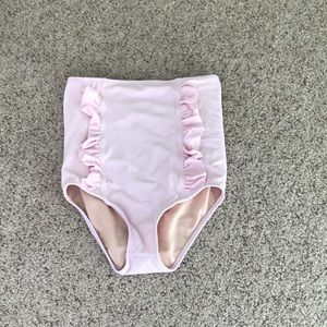 Girl high waisted swim bottoms from kortni jean!